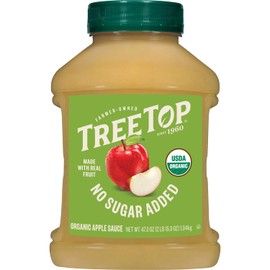 Tree Top No Sugar Added Organic Apple Sauce, 47.3 Oz (Pack of 1)