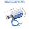 sourcing map DC 24V 0.4A Solenoid Electromagnet Push Pull Type