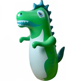 JUJUGO Animal Sandbag for Children, Boxing, 35.4 inches (90 cm), Freestanding, Inflatable Punching Bag, For Kids, Indoor/Outdoor, Stress Relief, Exercise Toy, Birthday Gift