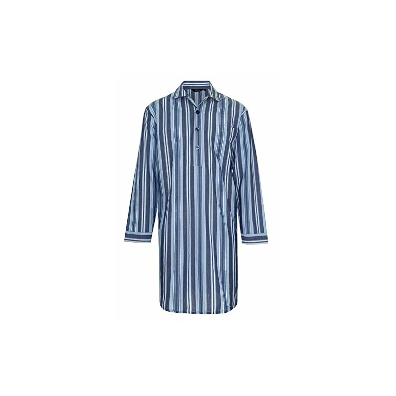 Mens Champion Westminster Stripe Nightshirt Sleepwear Sleepwear Dark-Blue L