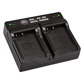 BM Premium NP-BN1 Dual Battery Charger for Sony CyberShot DSC-QX10, QX30, QX100, DSC-TX10, TX20, TX30, TX66, W330, W530, W560, W570, W620, W650, W690, W730, W800, W830, WX9, WX50, WX70, WX80, WX150