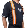 MELOTOUGH Reflective Safety Men's Industrial Strength Suspenders Partial Elastic Tradesperson's