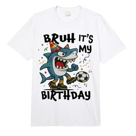 Tralalero Tralala Italian Brainrot Soccer Player Birthday Comfort Colors Adult Heavyweight T-Shirt