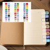 Number Index Labels Multicolor Alphabet Tabs 1-50 1-100 Tab Dividers