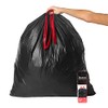Basuritas | 50 Bolsas de Basura Jumbo con cinta de