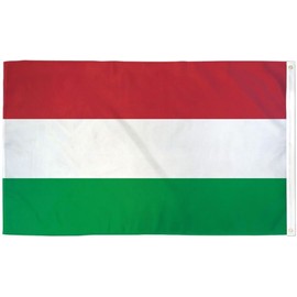 COLL7AWS 10 x "HUNGARY" flag 3x5 ft polyester banner sign European EU UN United Nations