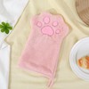 RELKLYU 2 Pairs of Towels in Pet Glove, Absorbent Towels,