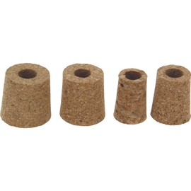 Duhalle 774 Korkverschlüsse für Essig, Ø 23/19, 28/23, 32/28 und 35/30, 4 Stück