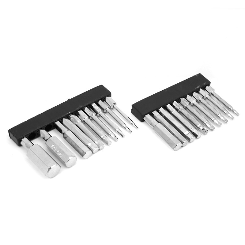 20pcs Hex Head Magnetic Bits Set 1/4 Inch Quick Release