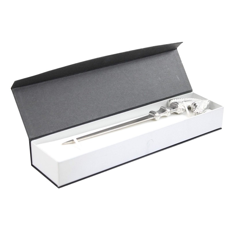 Cavagnini, Elegant stainless steel and pewter letter opener gift box