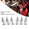 1:18 Gear Ratio Guitar Tuners Knob Enclosed Robust Silver Electric