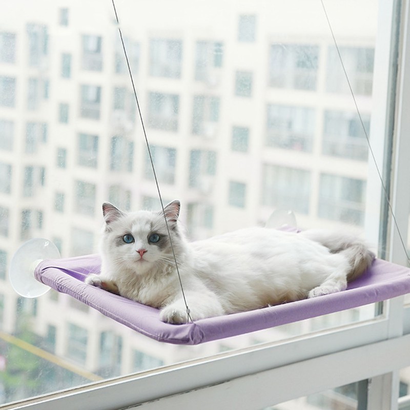 Cat Window Hammock Suction Cup Detachable Washable Comfortable Window Mounted