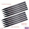 CLARO Scholar Ballpoint Pens, BLACK, Medium Point (1.0mm), Pack of