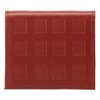 Ducks DP25560 Men's Coin Purse, Checkered Embossing, Genuine Leather, [01]