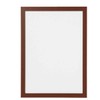 Lightweight Wooden Poster Panel A4 Brown [sutoaekisupuresu]