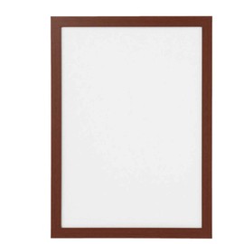 Lightweight Wooden Poster Panel A4 Brown [sutoaekisupuresu]