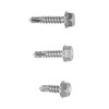 150PCS 304 Stainless Steel Self Tapping Screws Wafer Head Hex