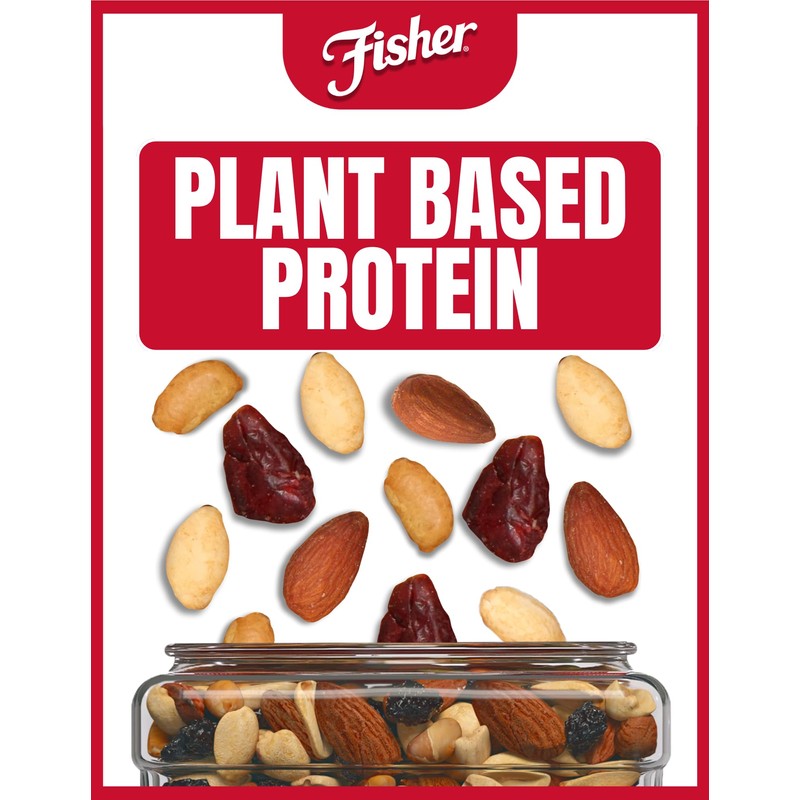 Fisher Snack Hunger Fighter Bulk Trail Mix, 38 oz (Pack