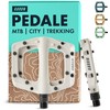 AARON Dirt MTB Plastic Pedals with Sealed Industrial Ball Bearings,