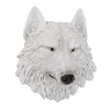 3D Simulation Animal Head Statues Wall Decor Resin Unique Exquisite