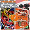 CANAANIN Magnet Zip Tie Mount Clips Magnetic Zip Ties Mount