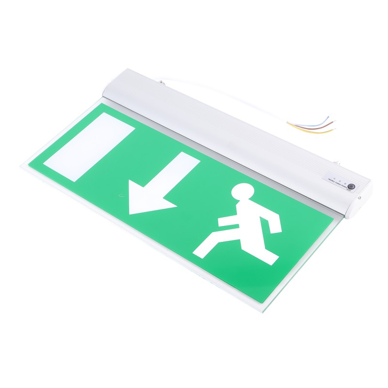 Acrylic LED Emergency Exit Lighting Sign Safety Evacuation Indicator Light