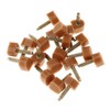 zalati Heel Tip 6 Pairs Faucet Replacement U Shape Non-slip