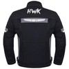 HWK 4X-LARGE/BLACK - Motorcycle Jacket Men - Riding Jacket