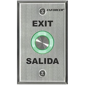 Seco-Larm Enforcer Piezoelectric Request-to-Exit Plate (SD-6276-SS1Q)