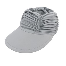 TAGVO Sun Visor Hats for Women, UPF 50+ UV Sun Protection Sun Hat, Wide Brim, Adjustable, Breathable, Ice-Cold, Lightweight Beach Hat that Brings 5 Degrees Celsius on the Head for Women, gray, Unit