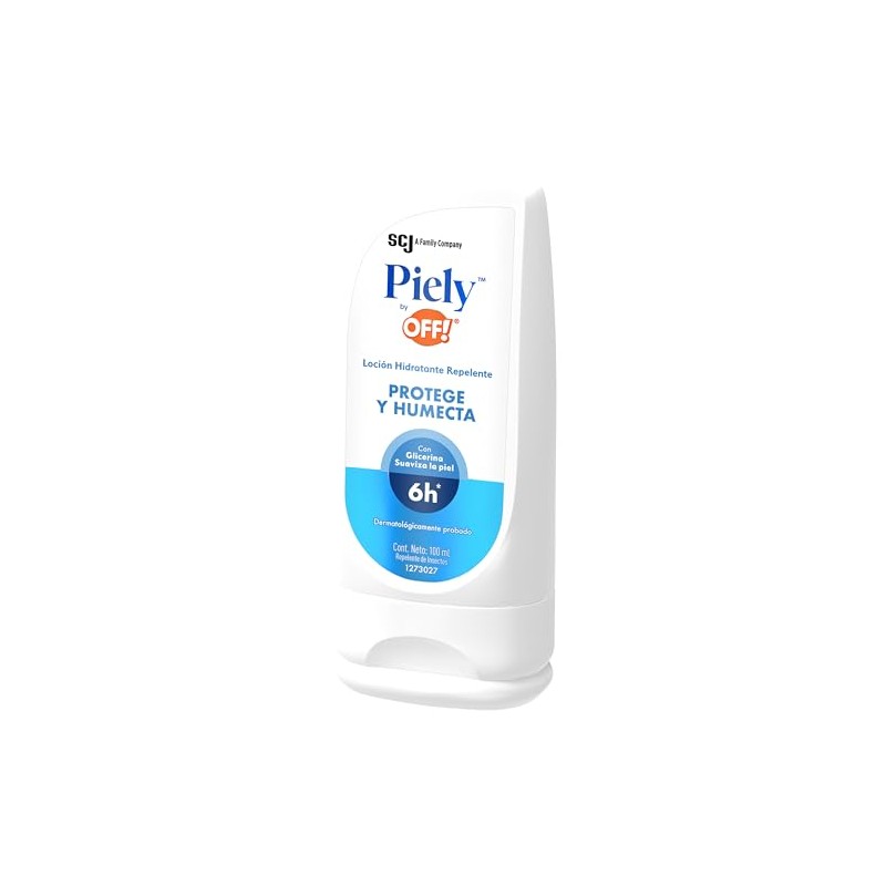 OFF! Piely Loción Hidratante Repelente de Mosquitos, 100ml