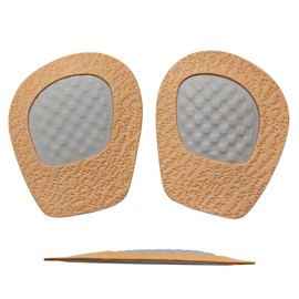 Meltonian Halter Cushion Forefoot Anti-Slip Pads, Leather with Latex Cushioning, Self-Adhesive, One Size