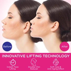Reusable Double Chin Reducer V Line Mask - Double Chin Remover, Face Slimming Mask, Chin Strap, Chin Up Mask, Face Tightening Belt, V-shaped Slimming Face Mask