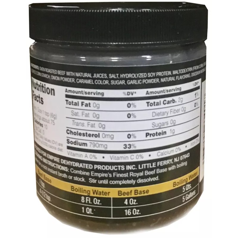 Empire's Finest Beef Base and Stock, Great for Soups &