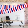 UD_G128 Netherlands Dutch Bunting Banner Flag 8.2 X 5.5 Inch