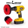 Drillbrush Drill Powered Heavy Duty Outdoor Stiff Bristle Scrub Brush