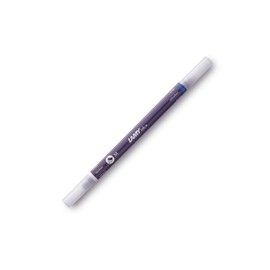 Lamy 1230212 ink-x Ink Eraser - Dark Lilac (Dark Purple) Plastic Ink Eraser with Eraser Tip and Correction Tip - M Tip