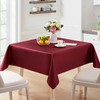 Counfeisly 1 Pack Square Tablecloth Stain Resistant Wrinkle Free Silkly