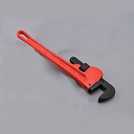 Vogueing Tool Stilsons Pipe Wrench Adjustable Wrench Heavy Duty Repair Plumbing 10" Max Clamp 48mm