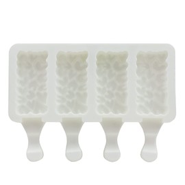 O'Creme Hearts Ice Pop Ice Cream Mold 2-5/8 Inch