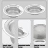 MAEXUS Pack of 2 Stainless Steel Drain Strainers, Strainer for