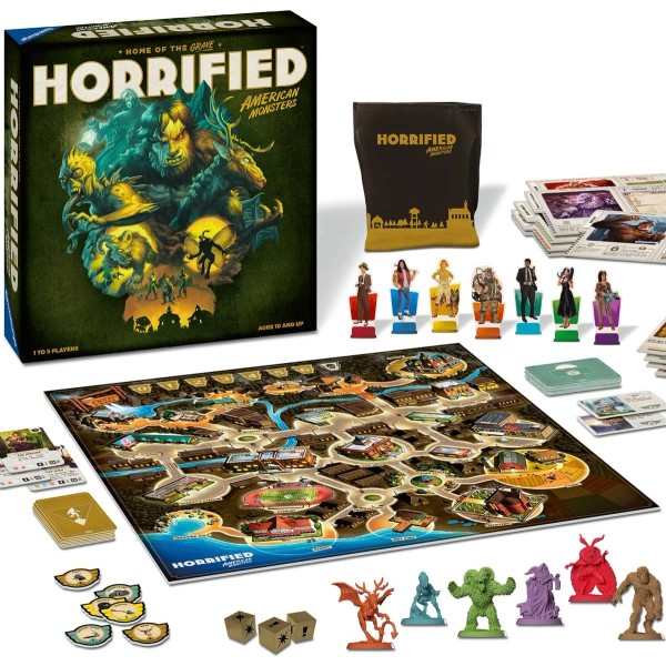 Does not apply Horrified: American Monsters Strategy Board Game -