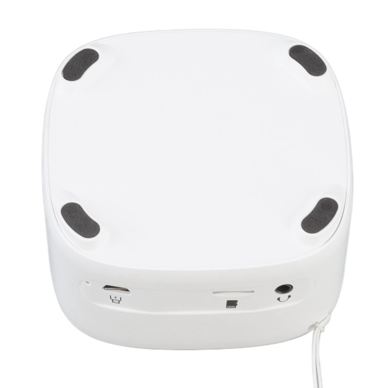 Sleep Sound Machine Intelligent Timing Adjustable Volume USB Charging White