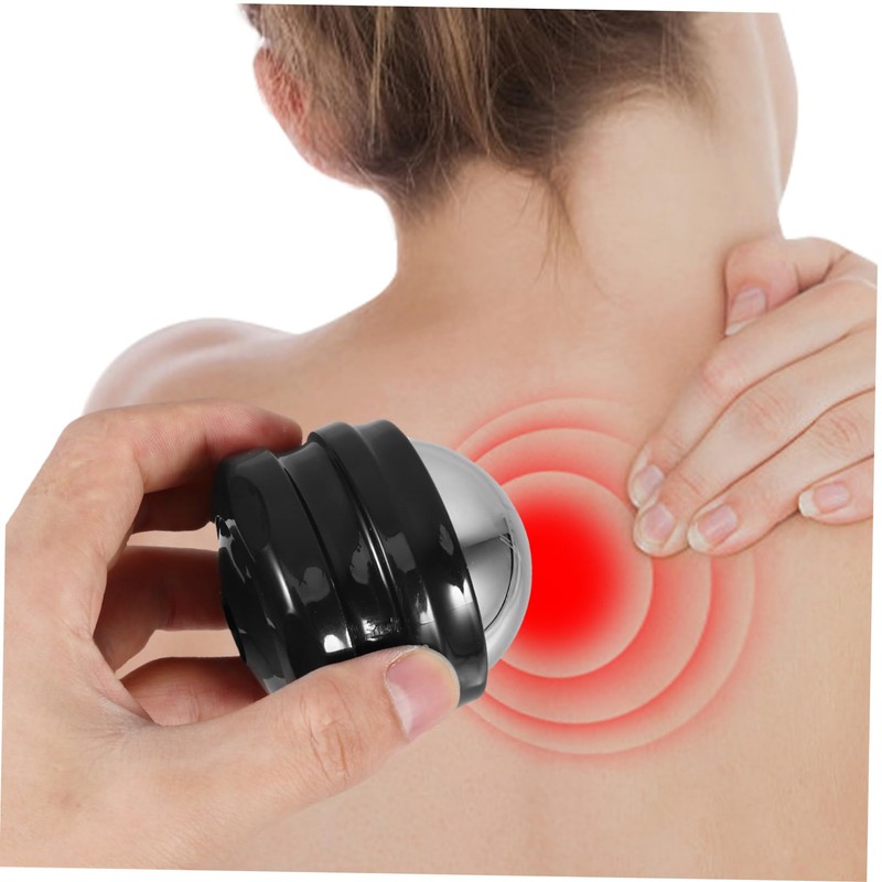 TOVINANNA Deep Tissue Muscle Roller Stainless Steel Massage Ball Full