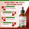 HarmoVira Liposomal Cayenne Pepper with Ginger & Lemon Balm –