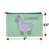 Llombie Llama Zombie Makeup Cosmetic Bag Organizer Pouch