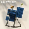 EVER ADVANCED Lightweight Folding Rocking Camping Chair, Padded Portable Rocker
