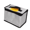 3PCS Lithium Battery Bag with Zipper Portable Fireproof Explosionproof Battery