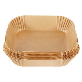 Easylife Disposable Air Fryer Liners, Pack of 100 6.5" Airfryer Parchment Liners for 7"-9" AIr Fryer Baskets, Airfryer Disposable Paper Liner for Ninja and Tower Airfryers | 6.5"