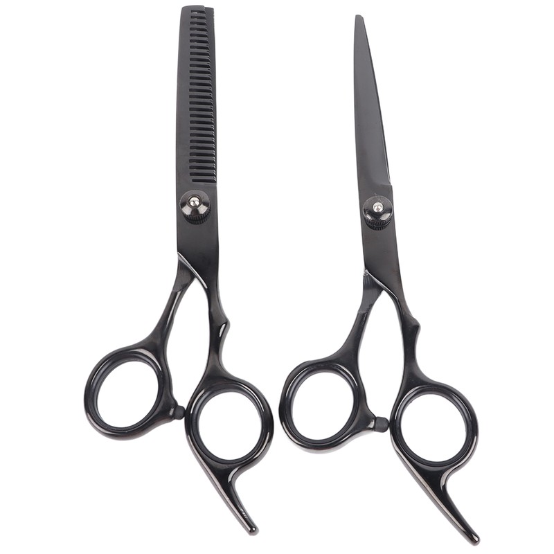 8pcs Haircut Scissors Comb Clip Bangs Thinning Combs Stainless Steel